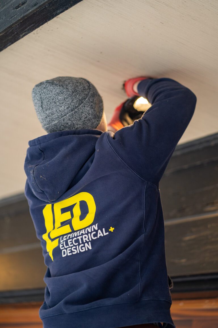 Electrical Lighting Recessed light installation