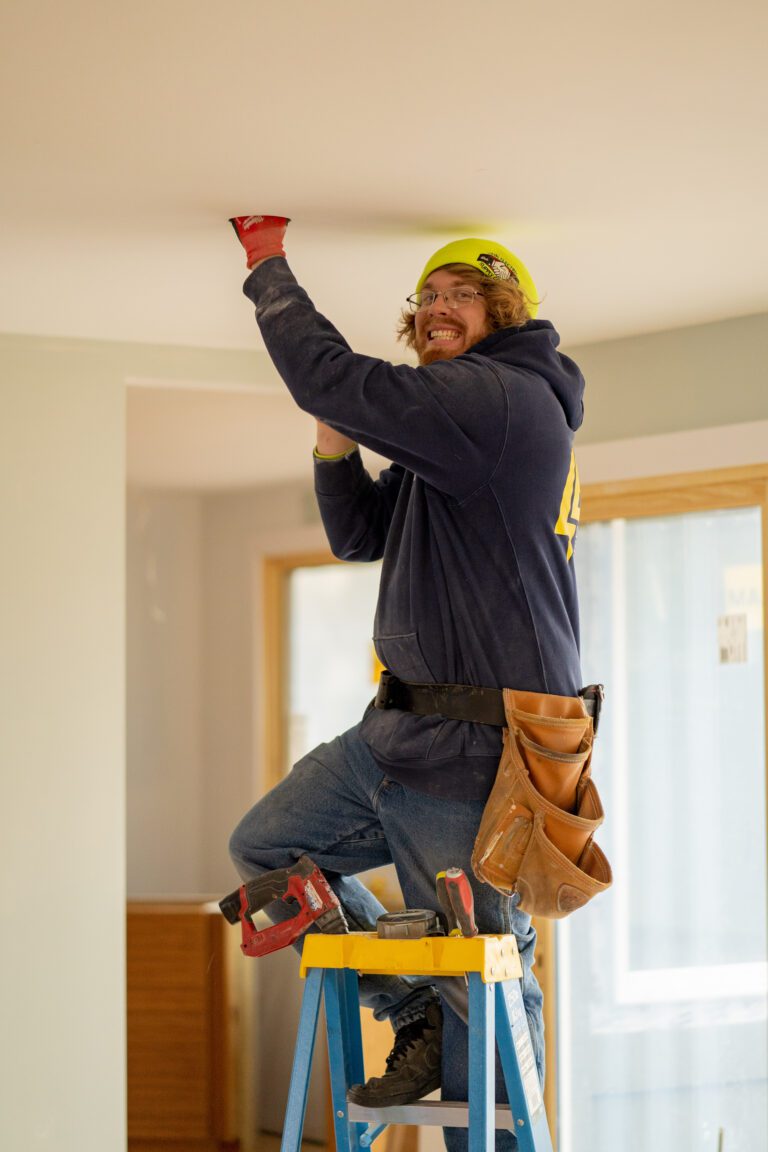 Lighting and electrical remodel in Waukesha