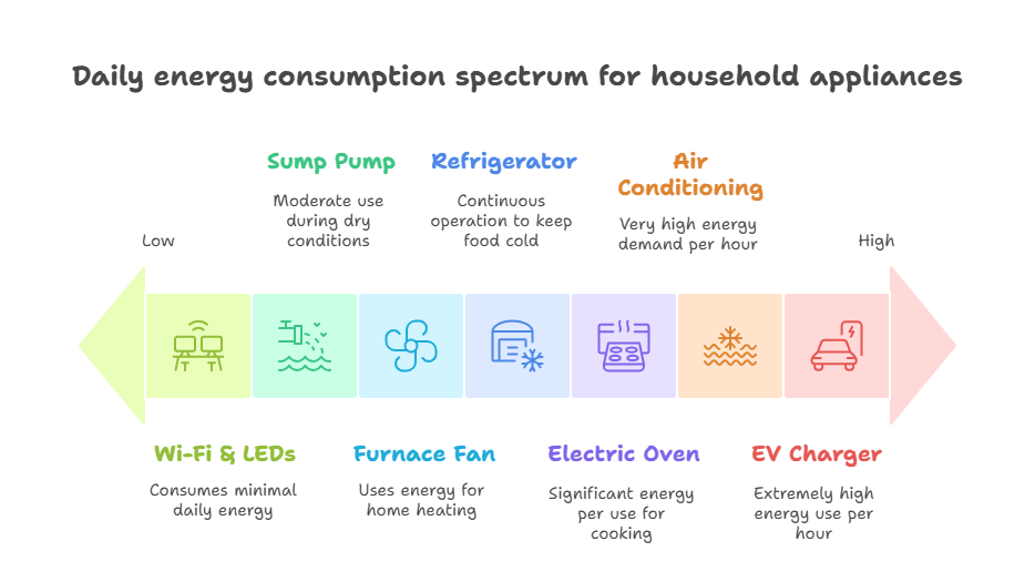 Average Power Use Examples