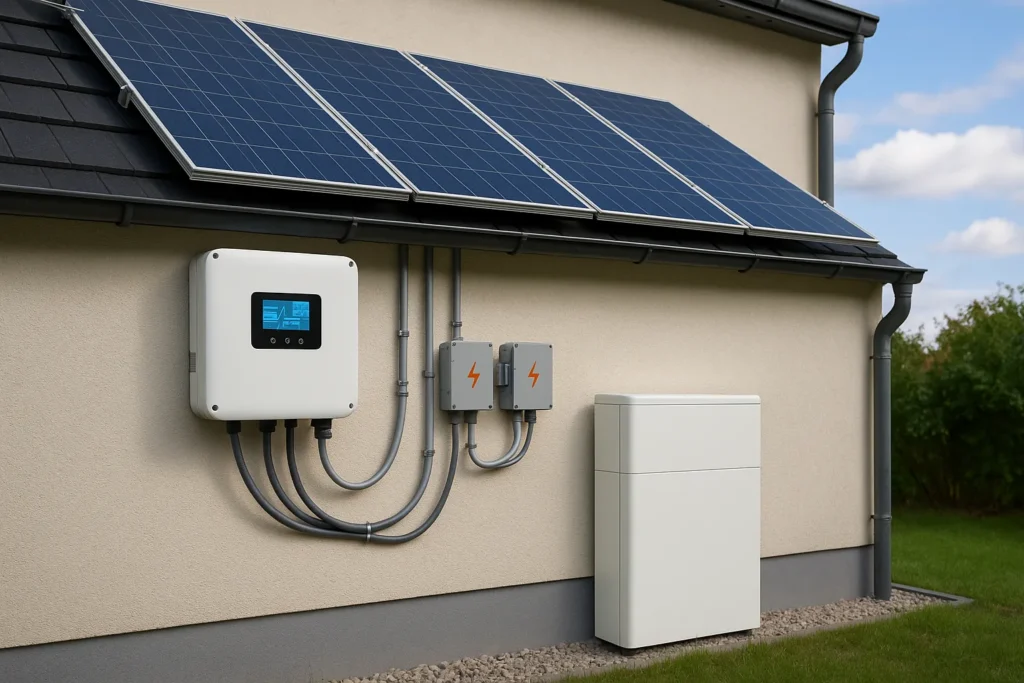 Home battery backup system