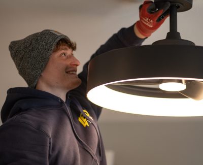 Ceiling-Fan-And-Light-Install