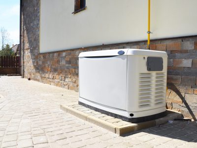 Residential,House,Natural,Gas,Backup,Generator.,Choosing,A,Location,For